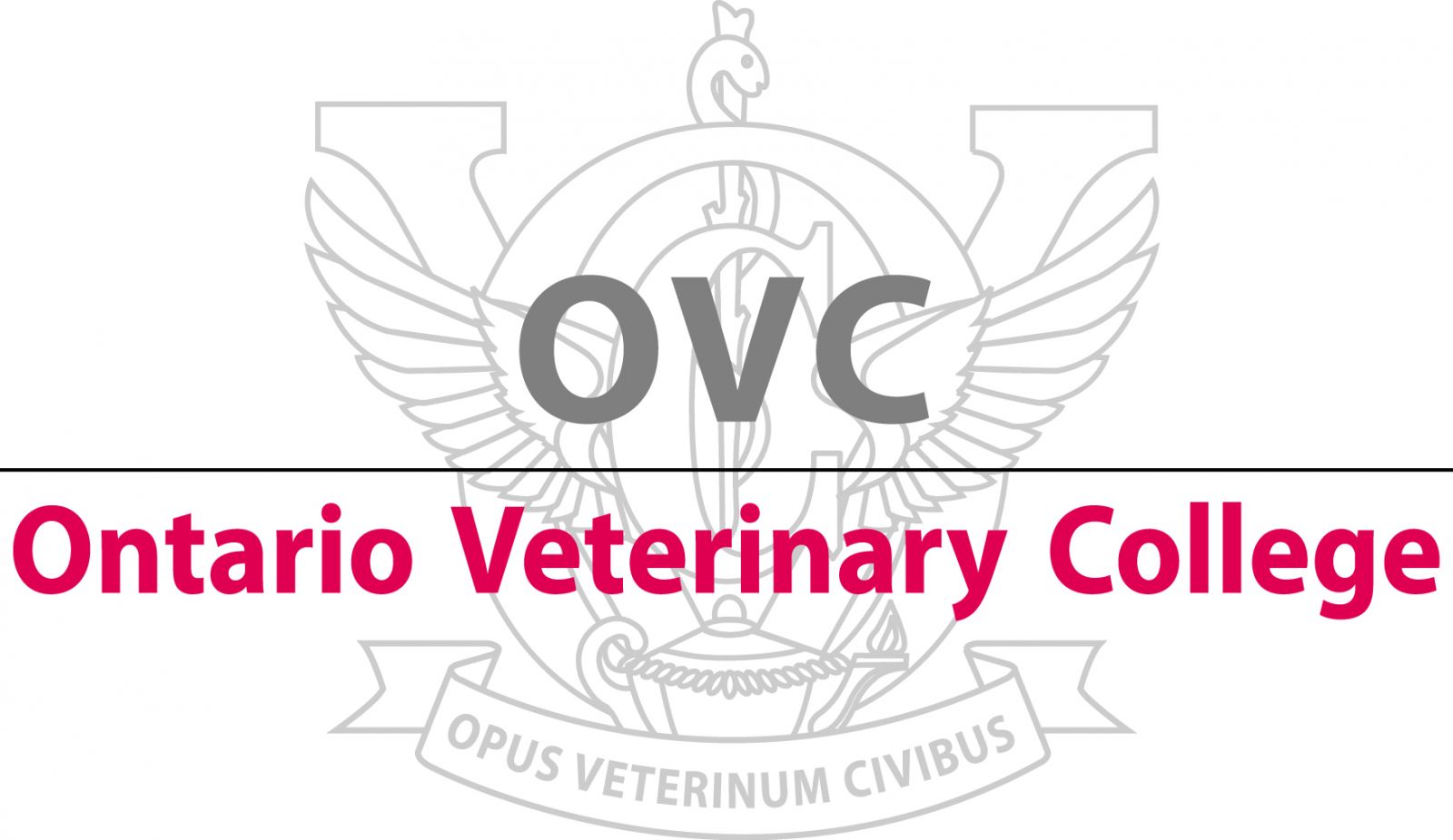 Ontario Veterinary College (OVC) crest logo.